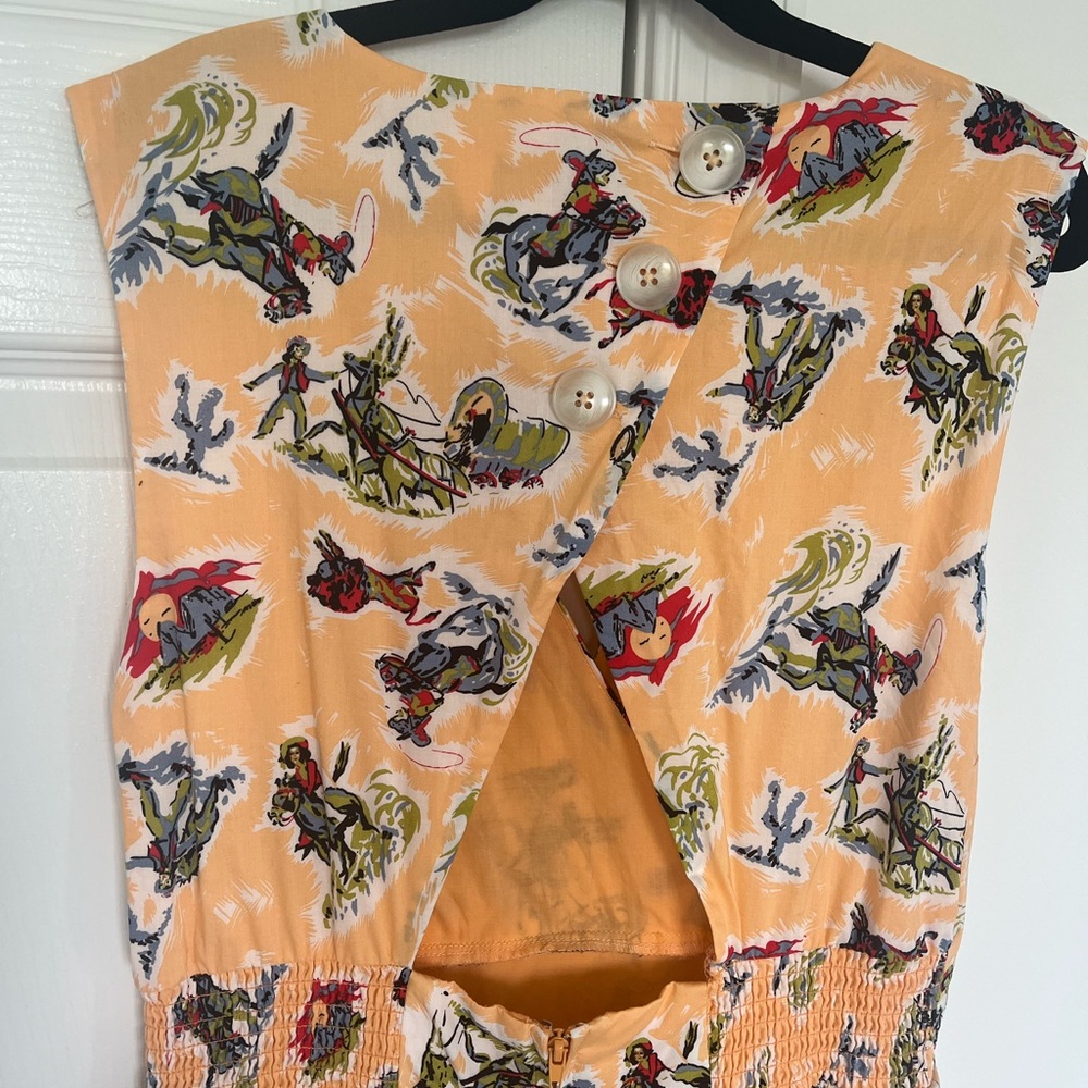 MODCLOTH “Annie Get Your Gun” dress Size Small